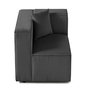 Voir la diapositive 1 : LISA DESIGN Arty - module d'assise gauche - en velours côtelé