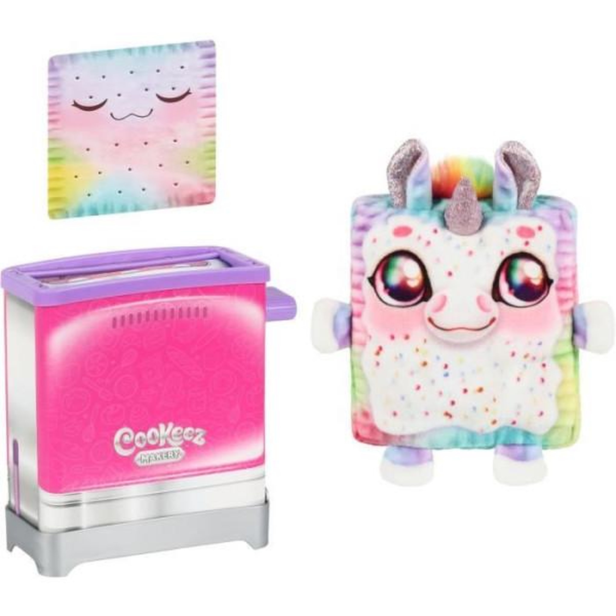Voir la diapositive 3 : MOOSE TOYS Toasty treatz - moose toys - cookeez makery - peluche parfumée en forme de toast, grille-pain interactif, modele peluche aléat