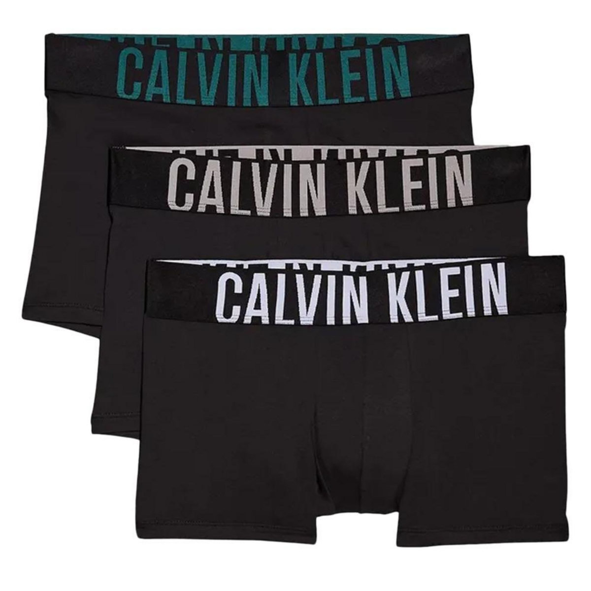 CALVIN KLEIN JEANS X3 Boxers  Homme Calvin Klein Jeans Trunk 3