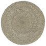 Voir la diapositive 2 : VIDAXL Napperons 4 pcs Gris Plain 38 cm Rond Jute