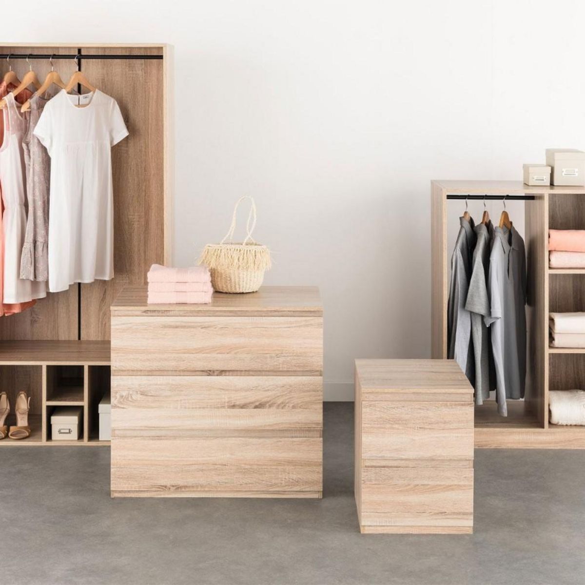 ATMOSPHERA Chevet 2 tiroirs Dolo