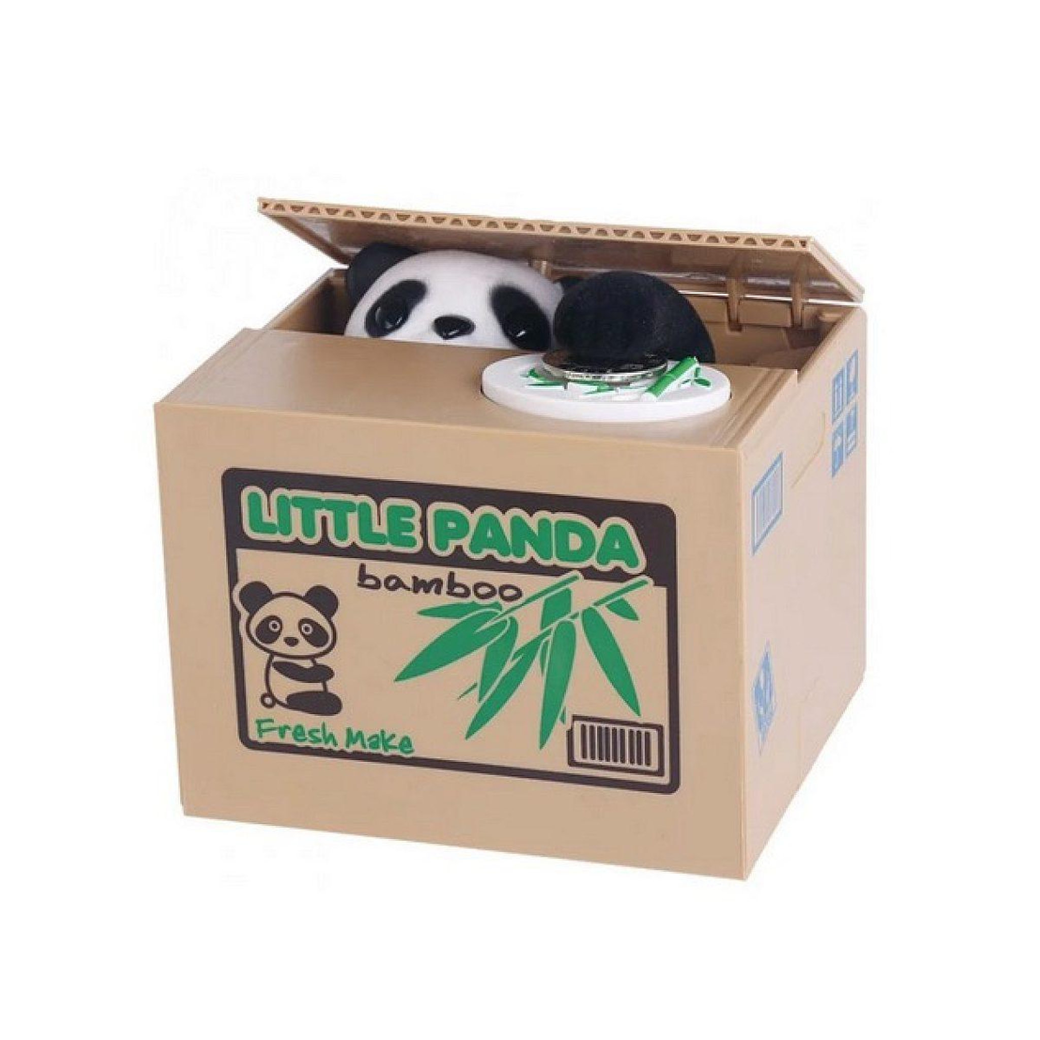 ITOTAL Tirelire petit panda voleur