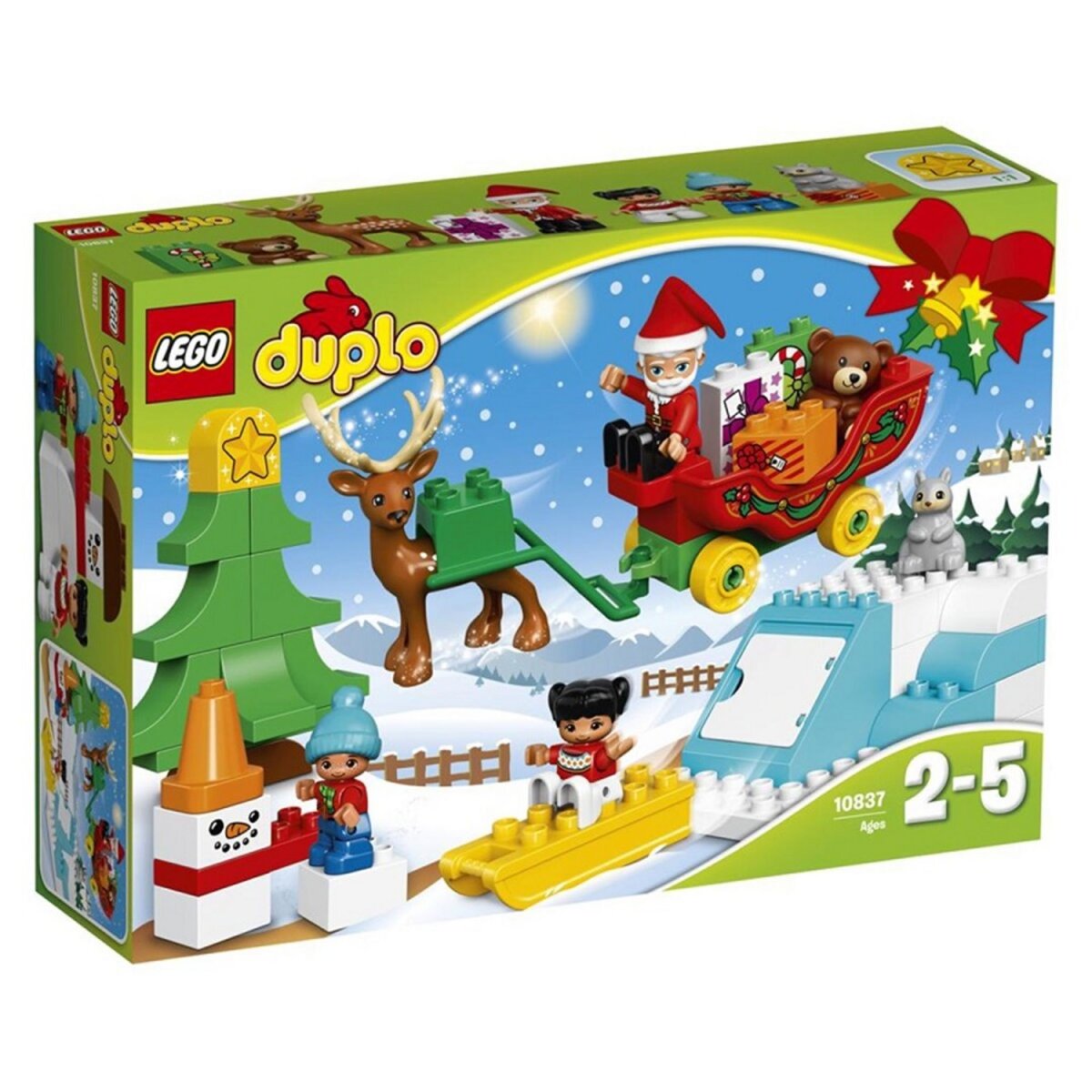 LEGO 10837 Duplo - Les vacances d'hiver du Père Noël
