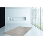 Voir la diapositive 2 : Paris Prix Tapis en Cuir Effet Métallique  Spark  Ivoire & Or