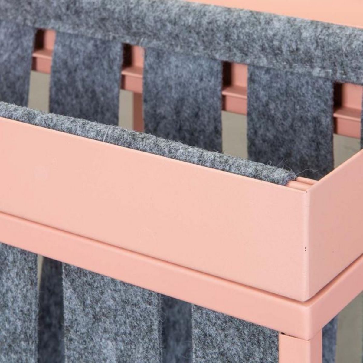 Paris Prix Table d'Appoint Design  Porte-Magazine  40cm Rose