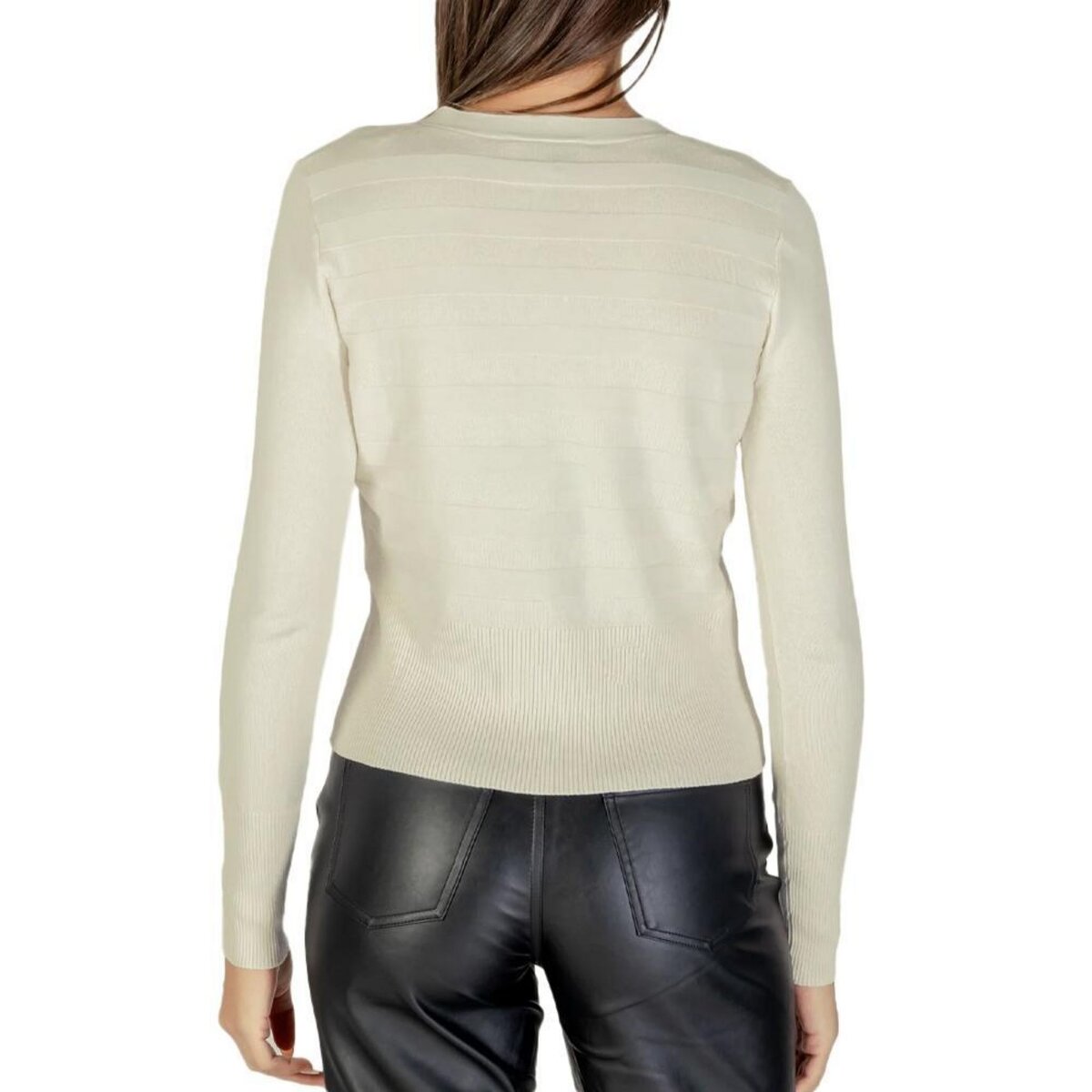 MORGAN Gilet Ecru Femme  organ  ENTHI