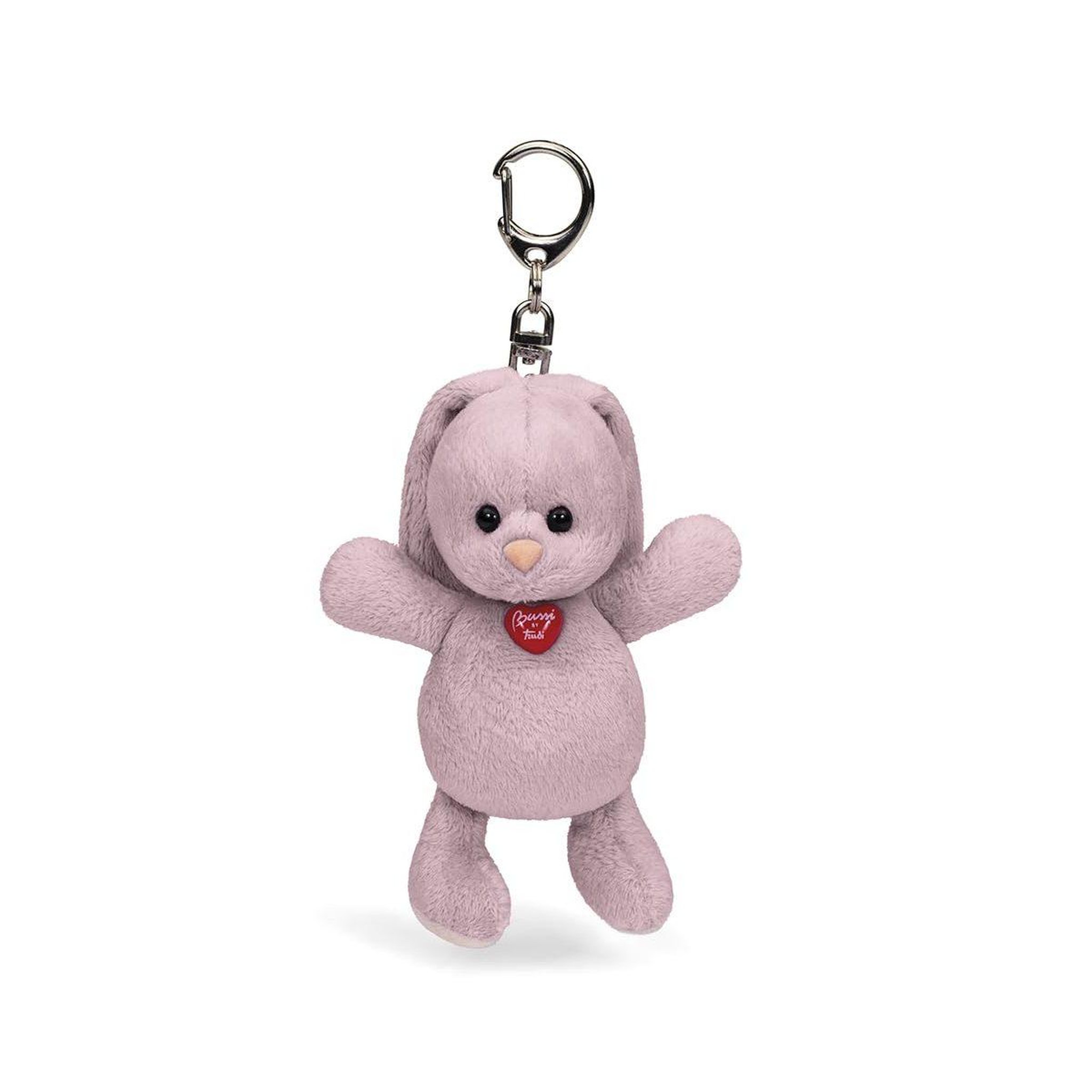 Trudi Porte cles lapin rose 15cm