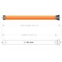 Voir la diapositive 6 : VIDAXL Moteurs tubulaires 5 pcs 20 Nm