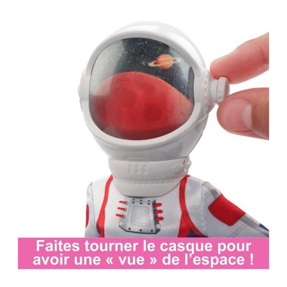 MATTEL Coffret Barbie Astronaute - Mattel - 65eme Anniversaire - 10 Accessoires - Multicolore - 3 ans et plus