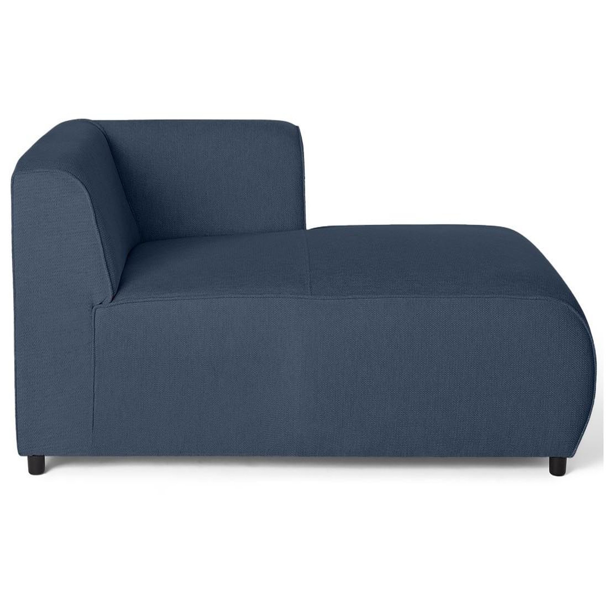 Voir la diapositive 5 : LISA DESIGN Suaro - module d'assise méridienne droit en tissu texturé