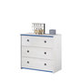 Voir la diapositive 5 : Commode 3 tiroirs L79cm REVERSO