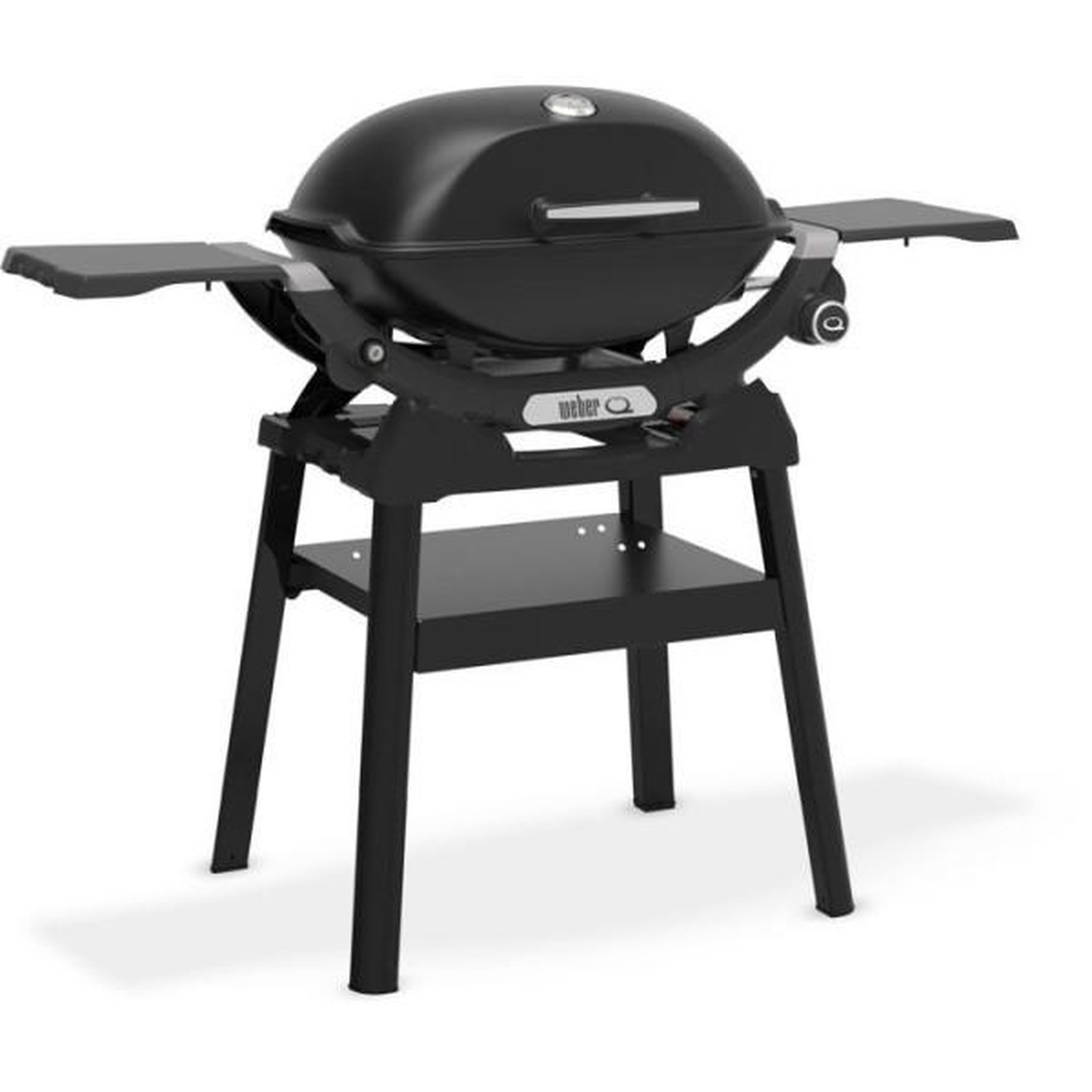 Voir la diapositive 3 : AAAAA Barbecue a gaz - Weber - Q2200N avec stand - 4,11kW - 1 brûleur - Fonte émaillée - Allumage piézoélectronique - Noir