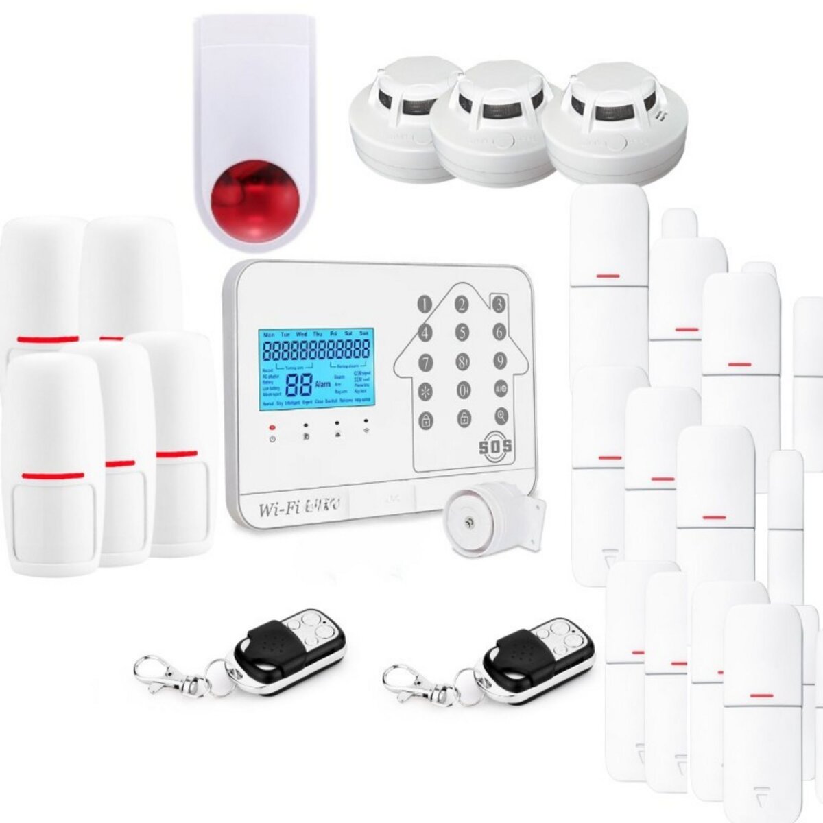 Lifebox Kit Alarme Maison Connectée