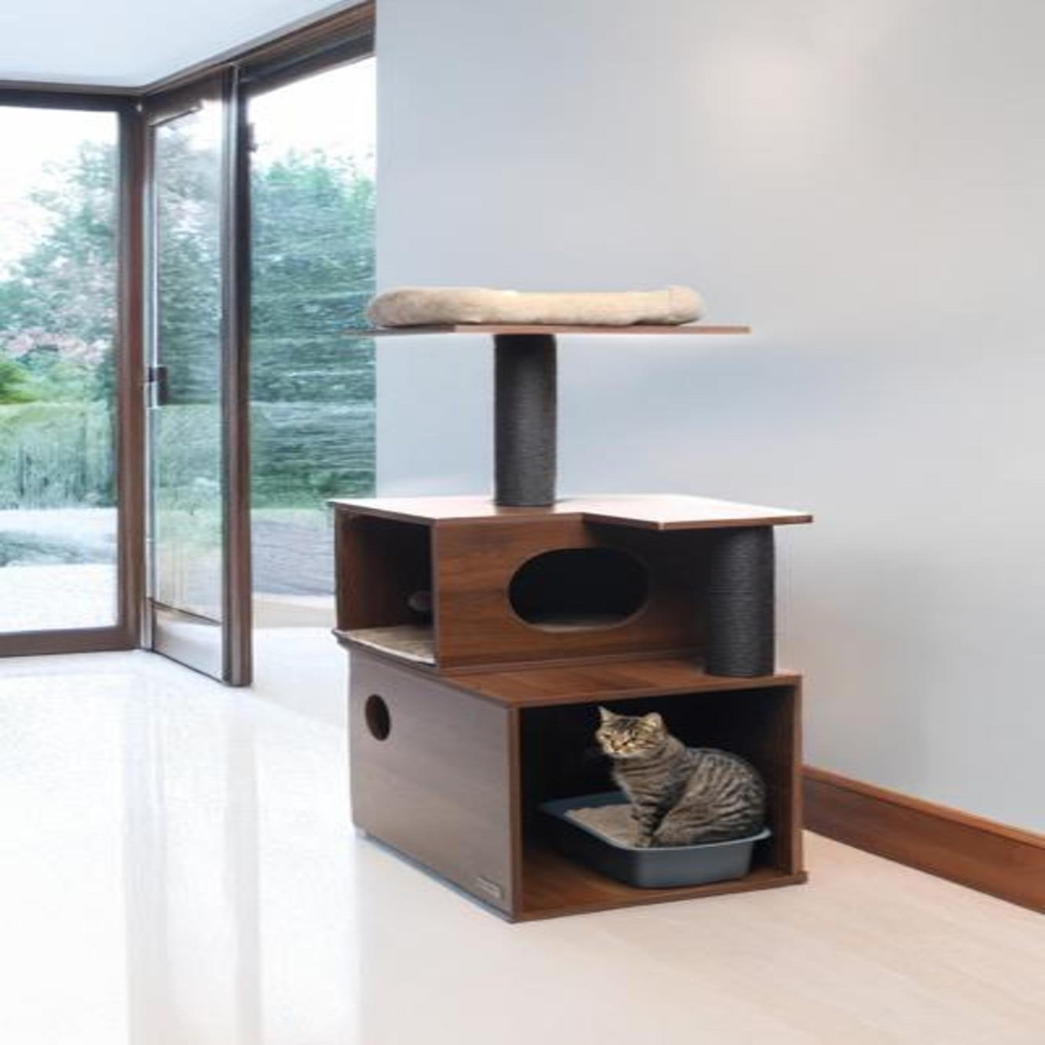 Voir la diapositive 4 : Eden Arbre a griffer pour chat miribel