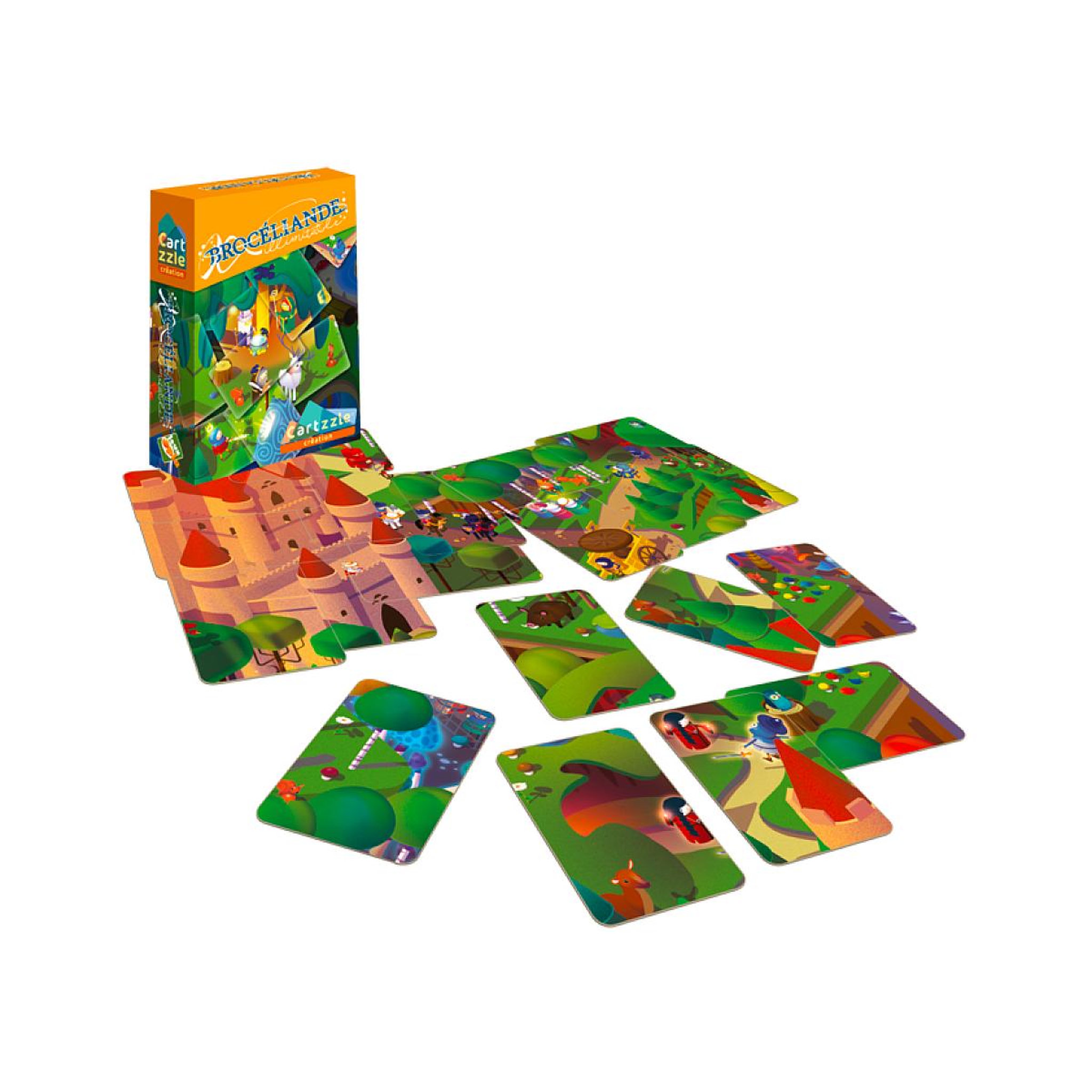 Voir la diapositive 2 : Opla Cartzzle - Broceliande illimitable