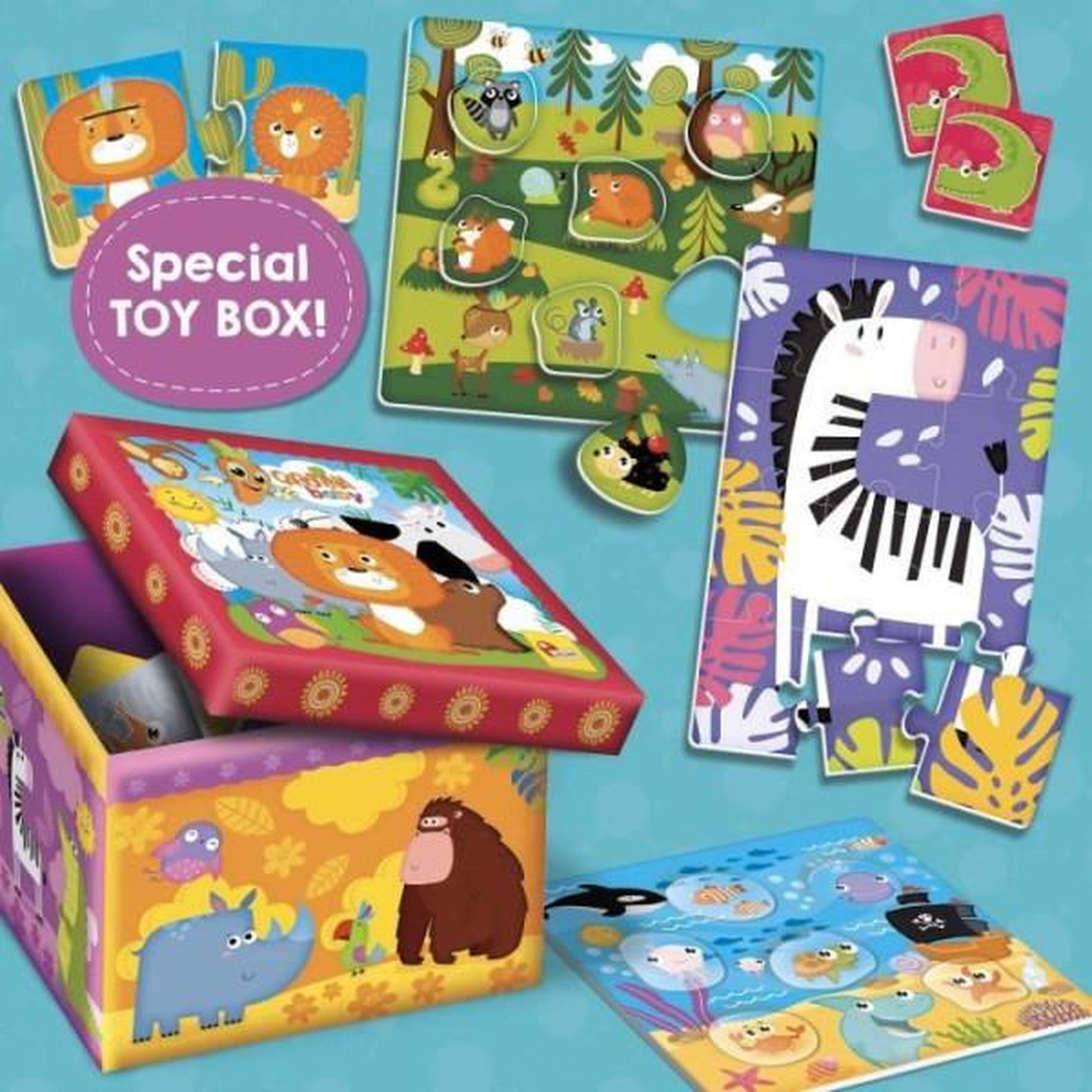 Voir la diapositive 4 : LISCIANI GIOCHI Super Box - CAROTINA BABY - Jeux éducatifs, Format géant