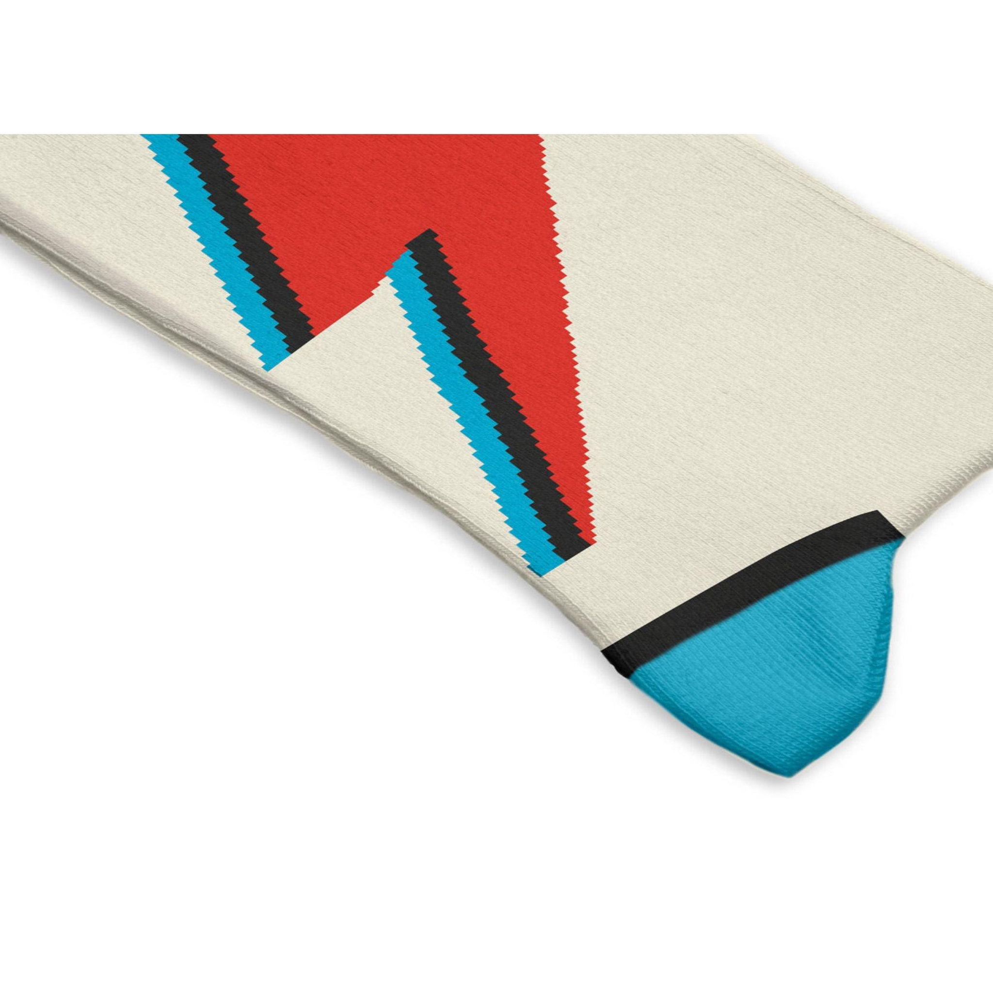 Voir la diapositive 3 : SOCK AFFAIRS Chaussettes david bowie, aladdin sane