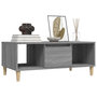 Voir la diapositive 4 : VIDAXL Table basse Sonoma gris 90x50x36,5 cm Bois d'ingenierie