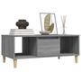 Voir la diapositive 4 : VIDAXL Table basse Sonoma gris 90x50x36,5 cm Bois d'ingenierie