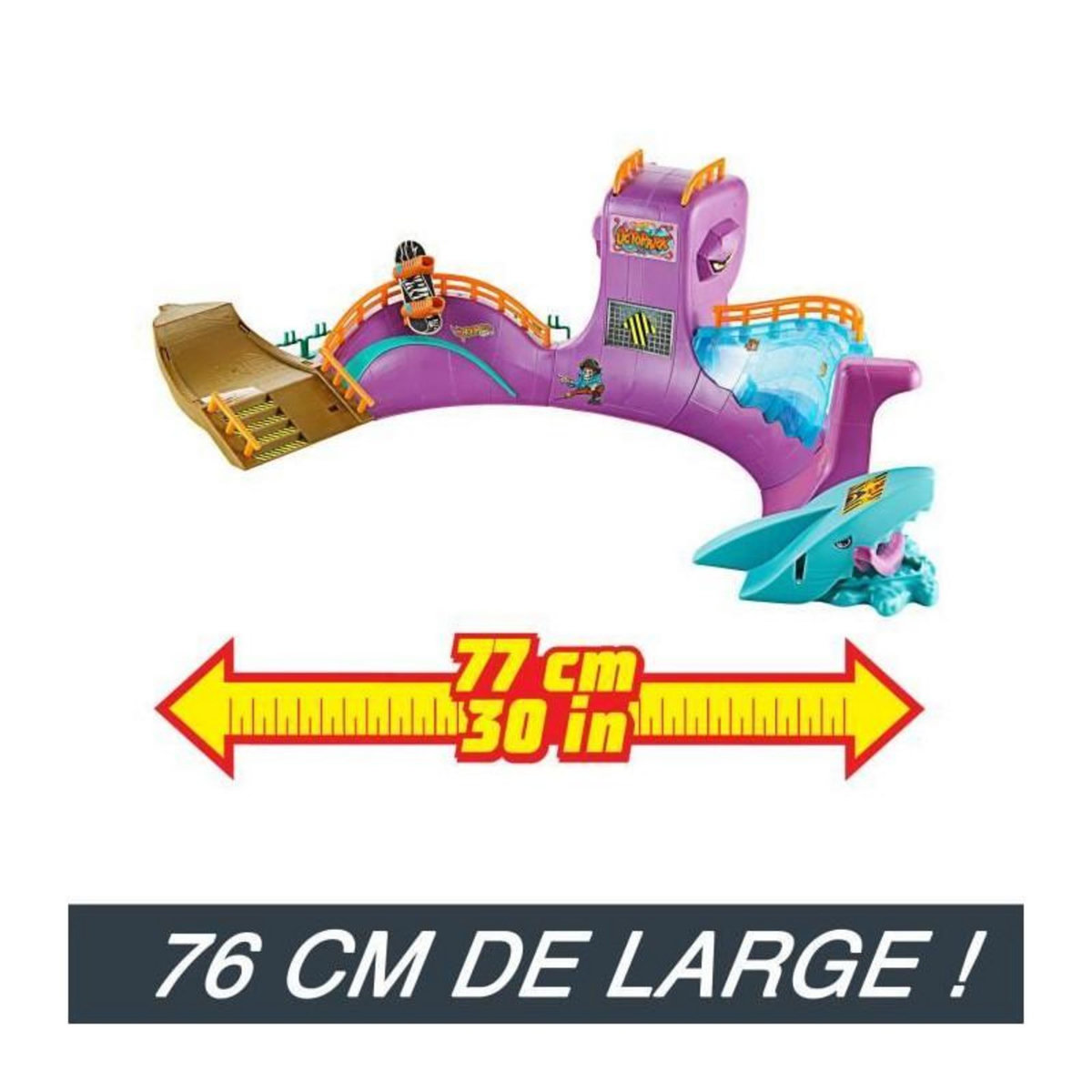 Hot Wheels Skatepark Octopus - Hot Wheels - HMK01 - Véhicules Hot Wheels