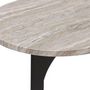 Voir la diapositive 3 : ATMOSPHERA Console design effet marbre TUSCO - Noir