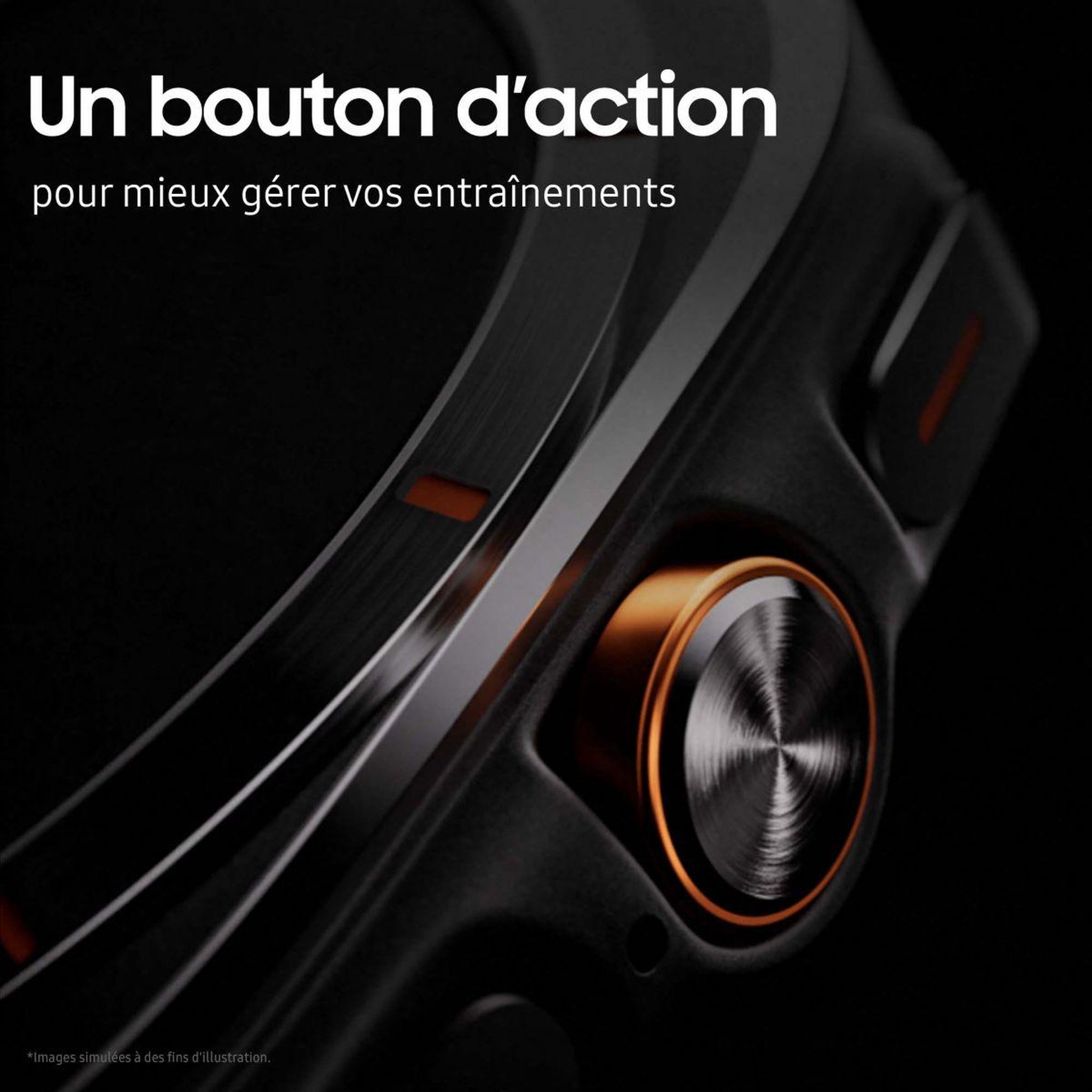 Voir la diapositive 5 : Samsung Montre connectée Galaxy Watch Ultra Blanc Titane