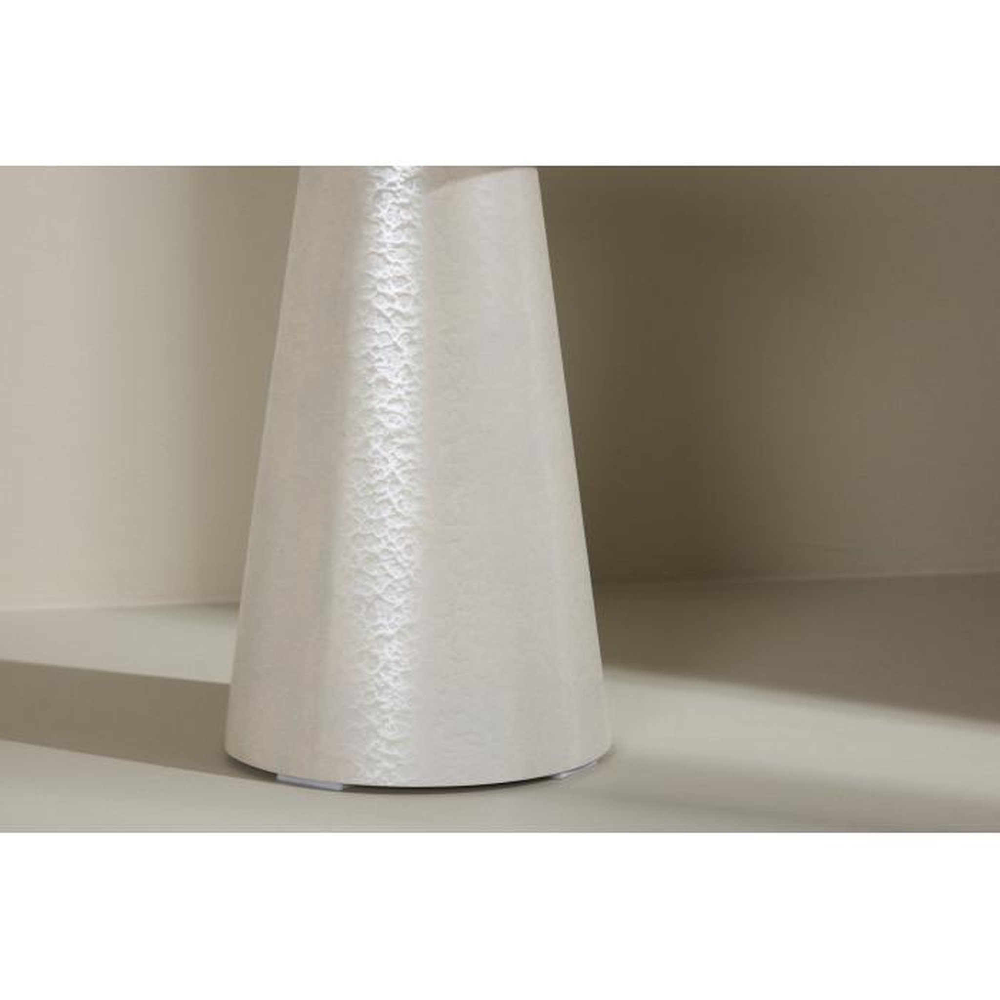 Voir la diapositive 3 : Paris Prix Table d'Appoint Design  Lanzo  45cm Blanc