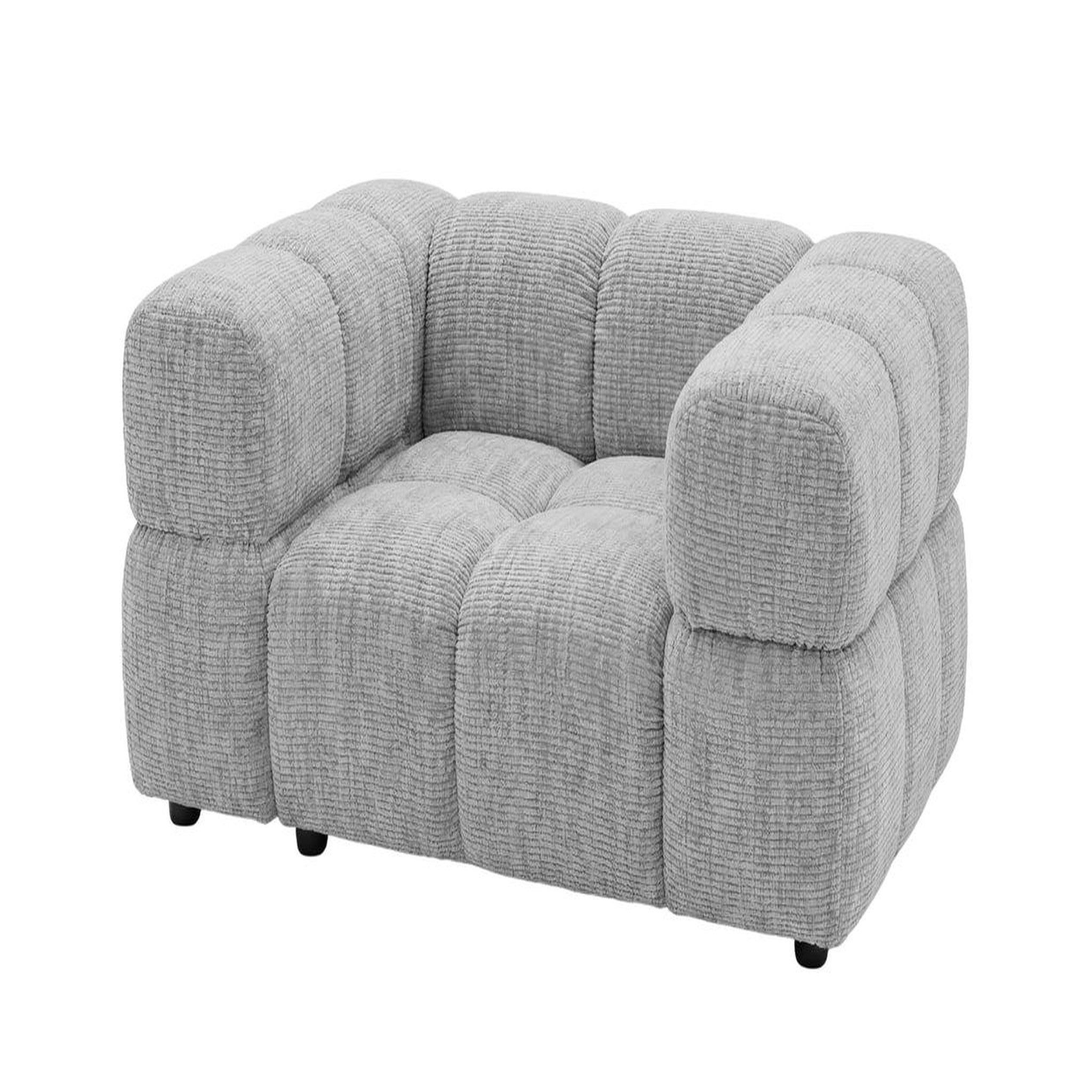 Voir la diapositive 6 : CASANOVA PARIS GUSTAVE - Fauteuil tissu chenille