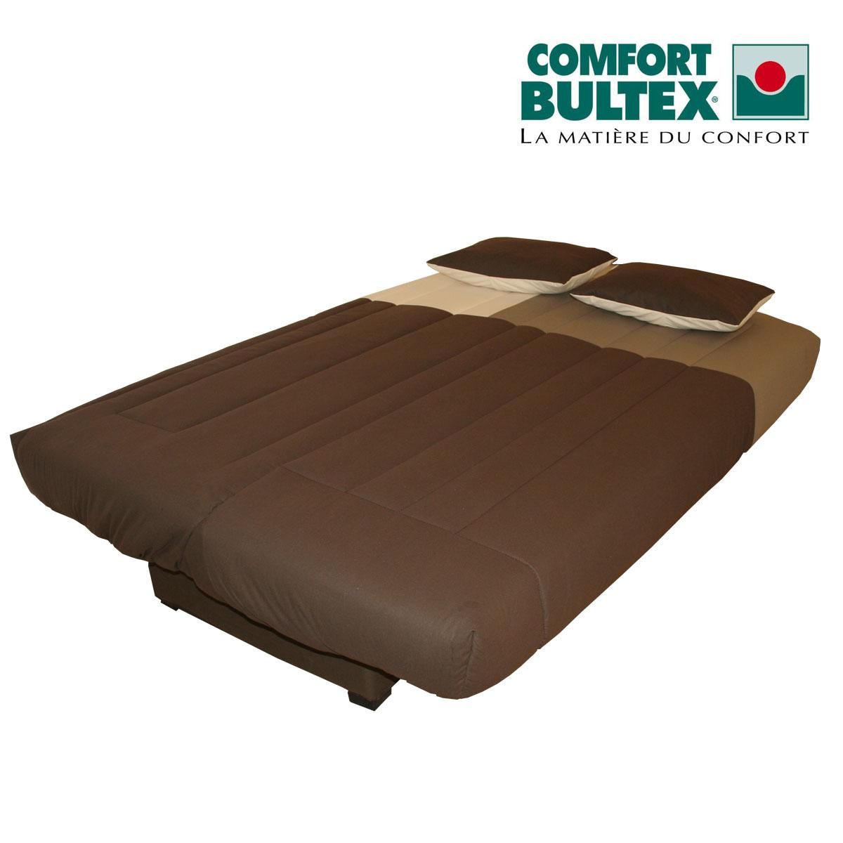 BULTEX Banquette Clic Clac PATCHWORK mousse 14cm 35kg/m3