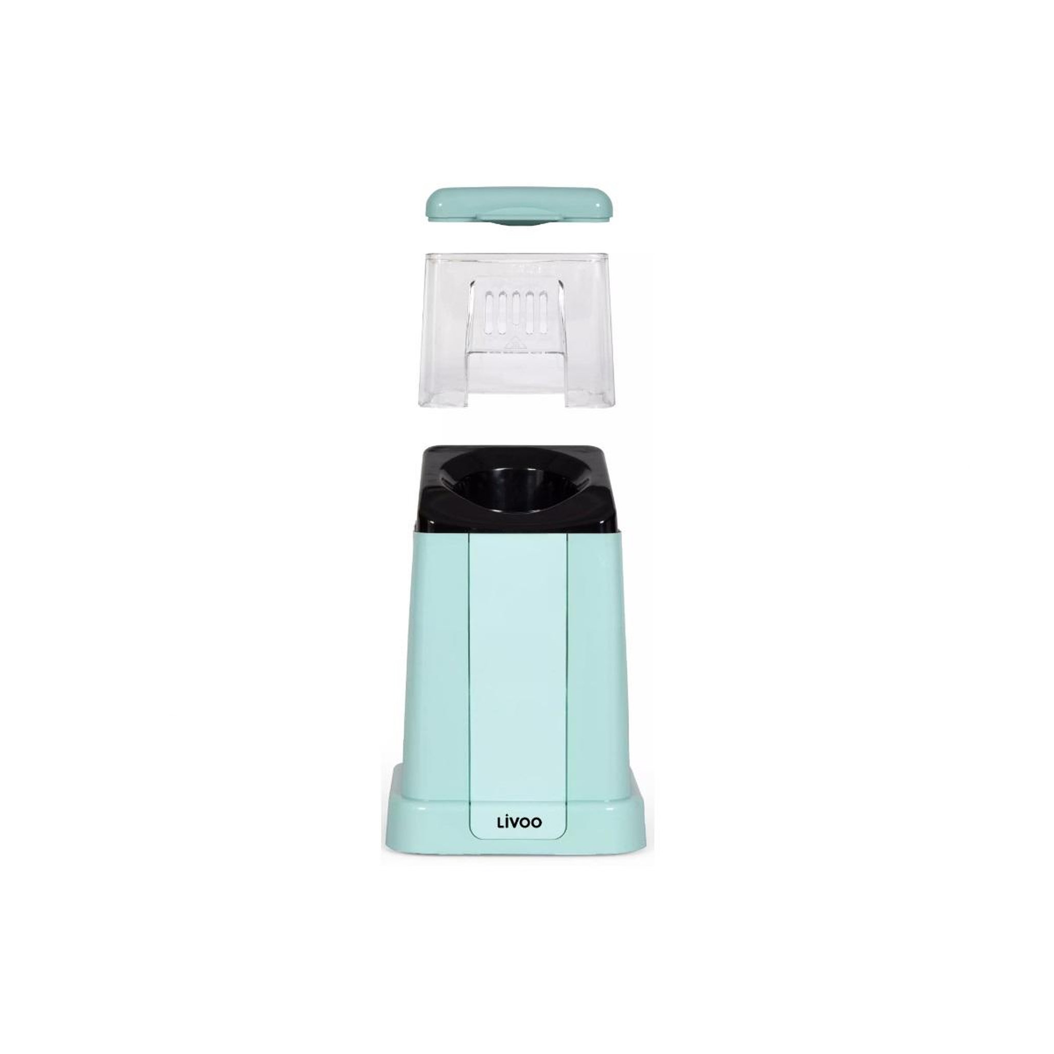 Voir la diapositive 3 : LIVOO Appareil à pop-corn 1200w bleu - DOM497