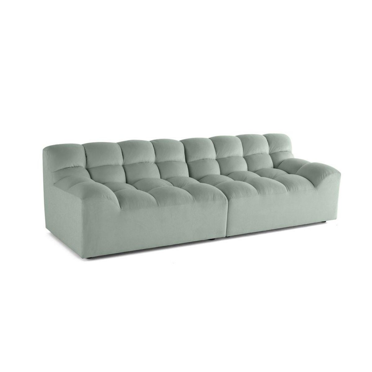 LISA DESIGN Napoli - canapé droit 4 places - en velours