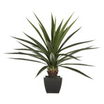 ATMOSPHERA Plante Artificielle  Agave  124cm Vert