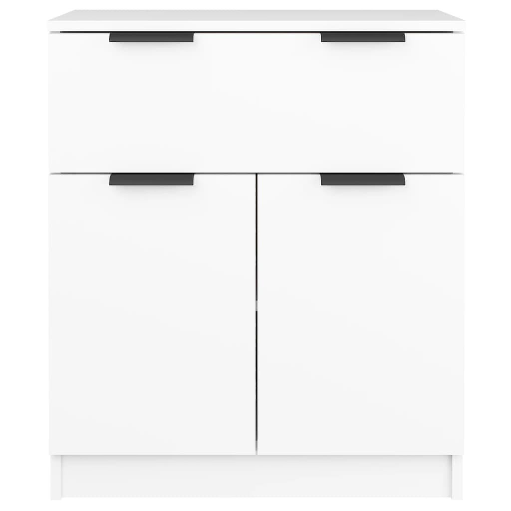 Voir la diapositive 5 : VIDAXL Buffet Blanc 60x30x70 cm Bois d'ingenierie