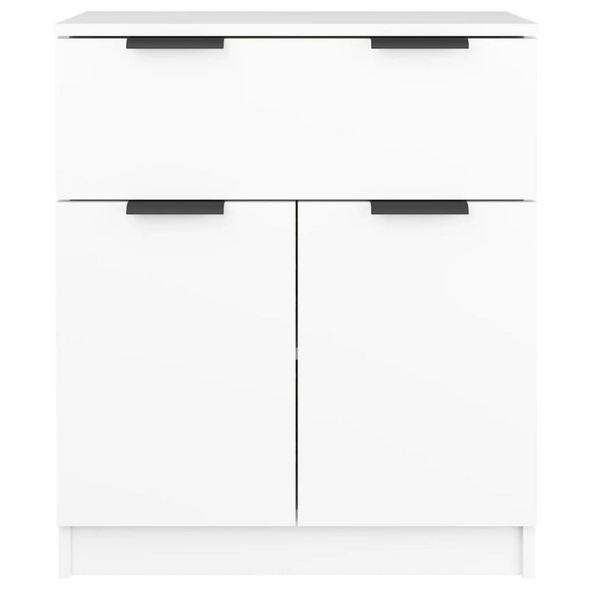 VIDAXL Buffet Blanc 60x30x70 cm Bois d'ingenierie