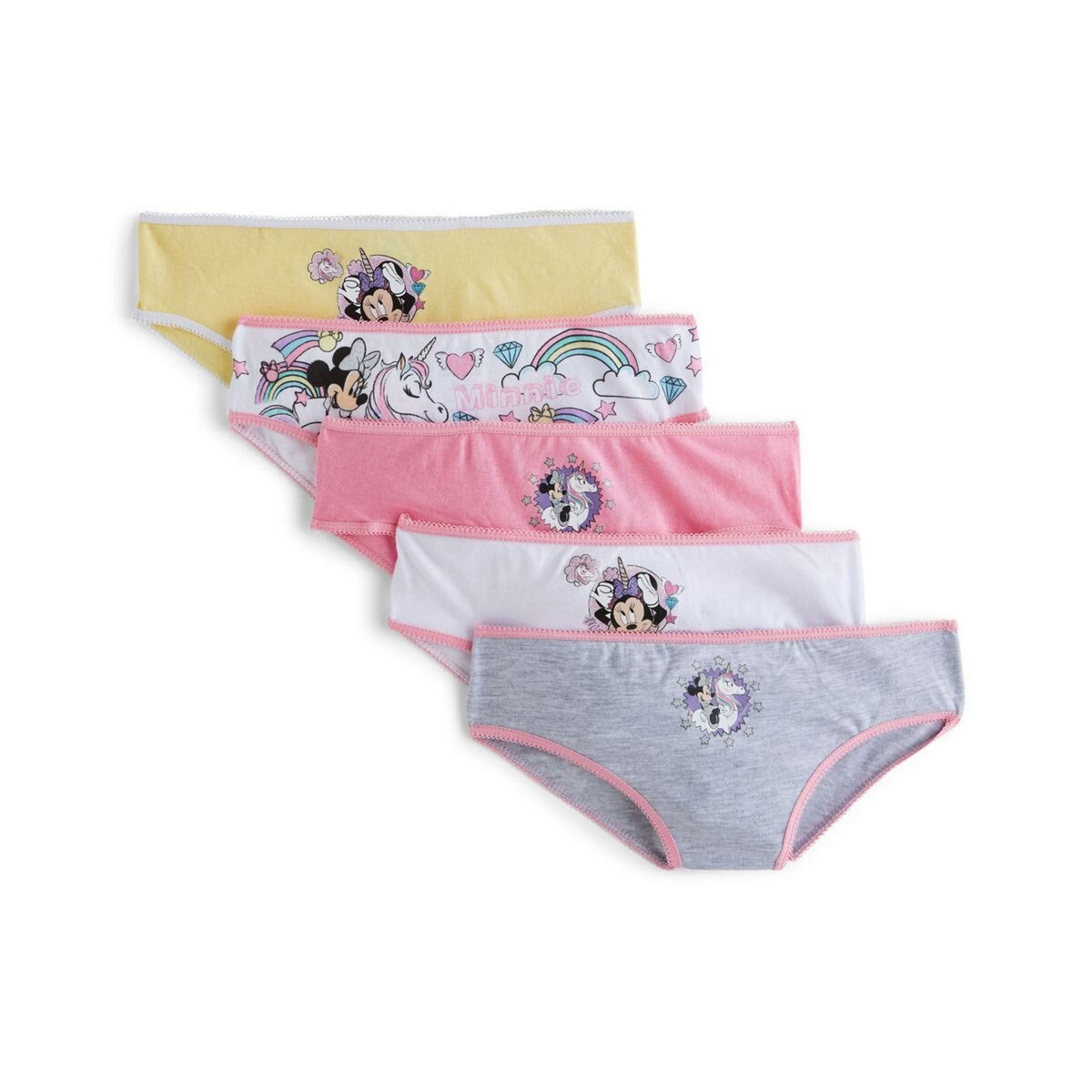 MINNIE Lot de 5 culottes fille