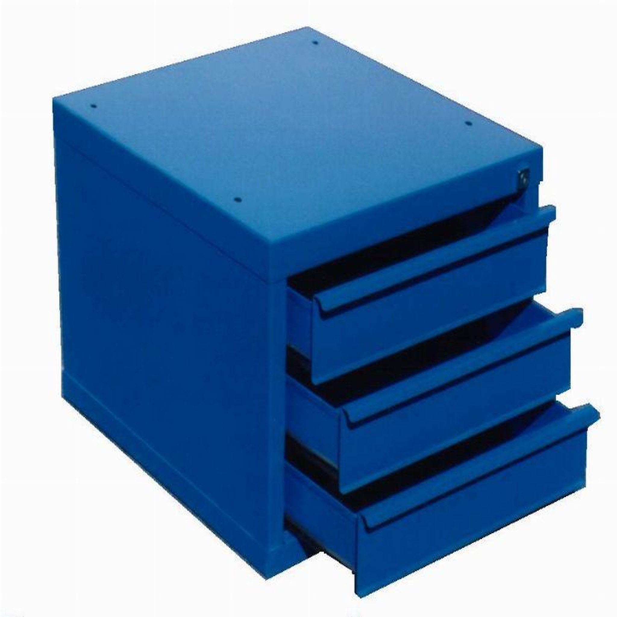 OUTIFRANCE Bloc 3 tiroirs bleu