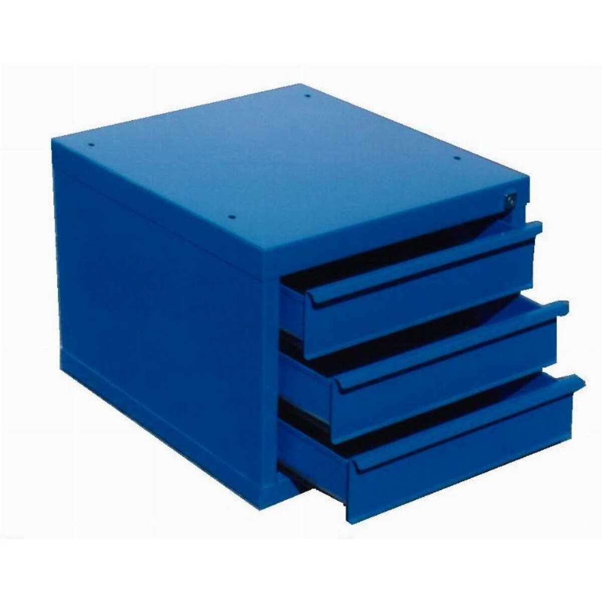 OUTIFRANCE Bloc 3 tiroirs bleu