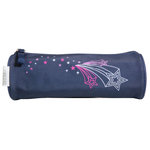 Bagtrotter BAGTROTTER Trousse scolaire ronde Phileas Bleue Etoiles