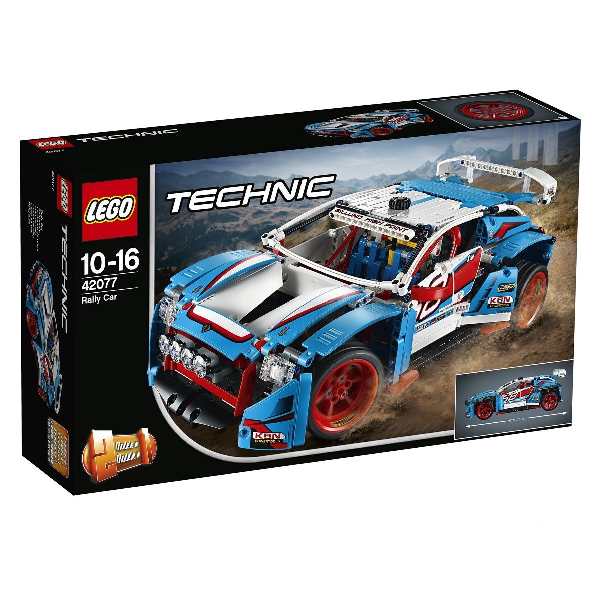 LEGO Technic 42077 - La voiture de rallye 