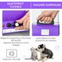 Voir la diapositive 4 : PAWHUT Séchoir sèche-poils toilettage professionnel pour chien chat animaux 2800 W température + vitesse réglable rose fuchsia noir