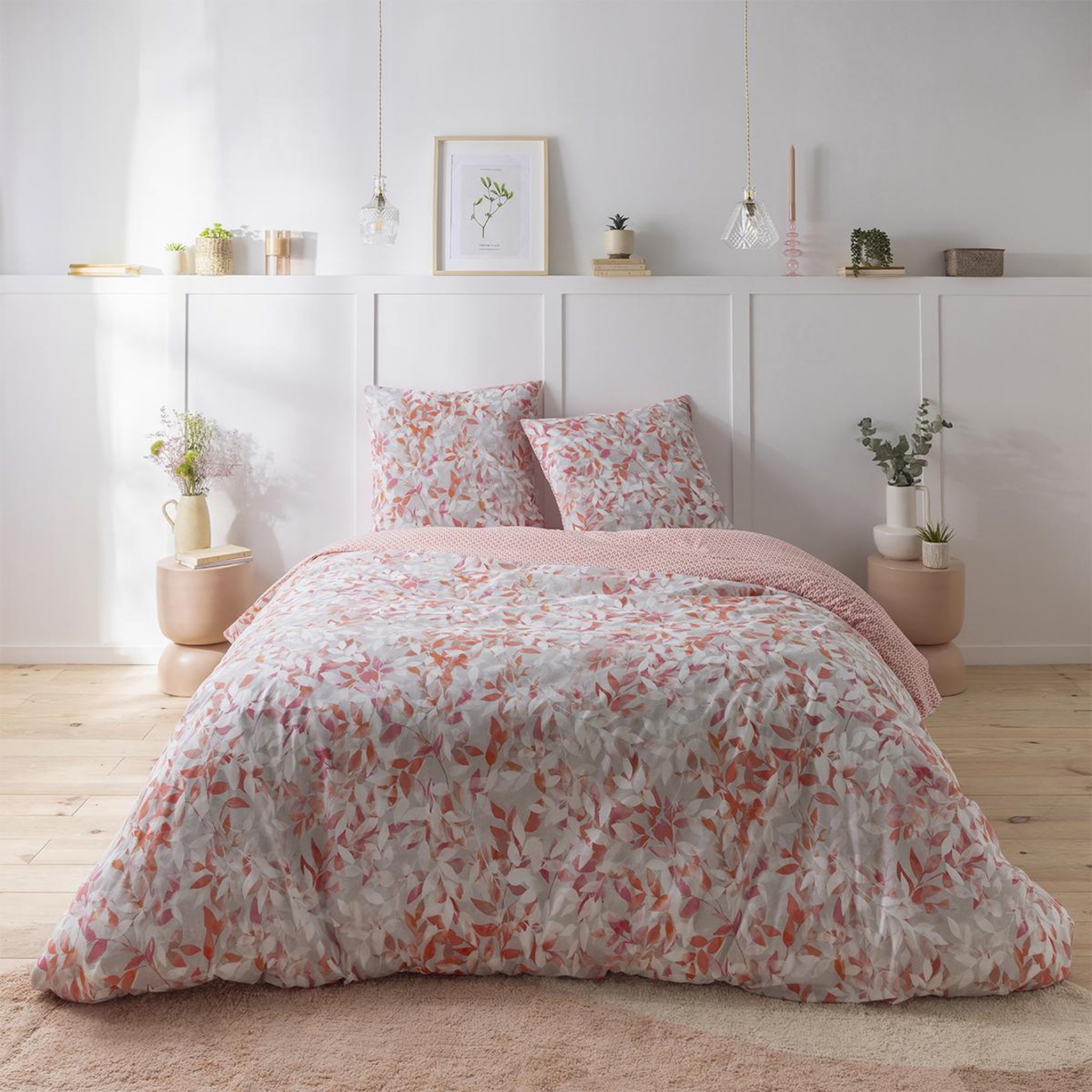Voir la diapositive 1 : DODO Pack Housse de couette + Taie(s) d'oreiller Coton Sous Bois