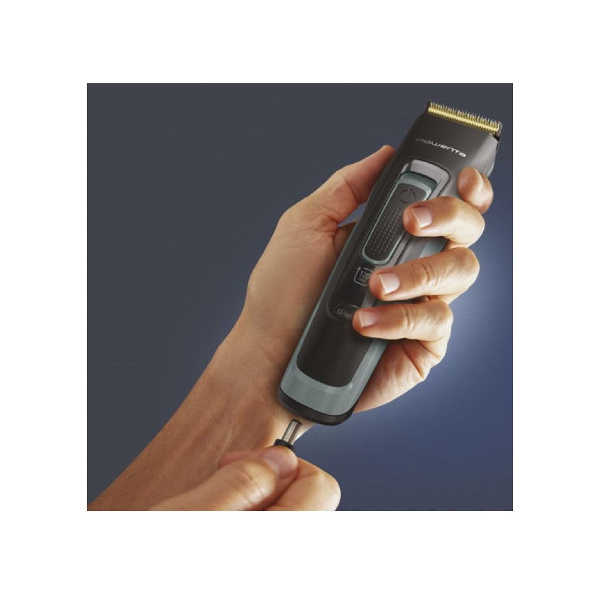 Voir la diapositive 4 : ROWENTA Tondeuse à cheveux/barbe rechargeable - tn5224ea