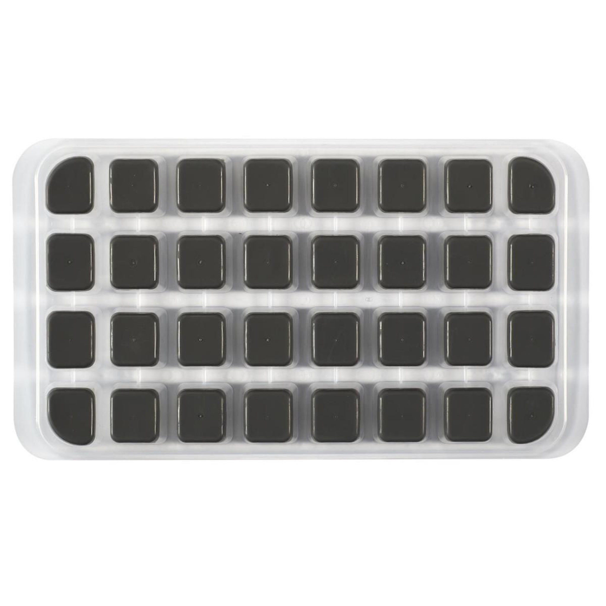 Voir la diapositive 3 : COOK CONCEPT Bac à Glaçons  32 Cubes  32cm Gris