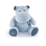Histoire D'Ours HIPPO peluche - Bleu jean 40 cm