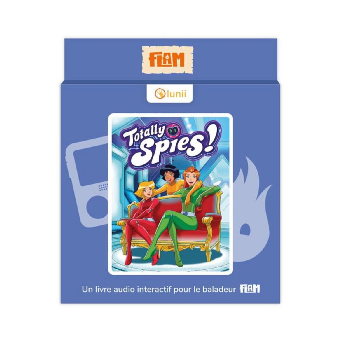 Lunii Livre audio interactif pour le baladeur Flam Lunii Totally Spies