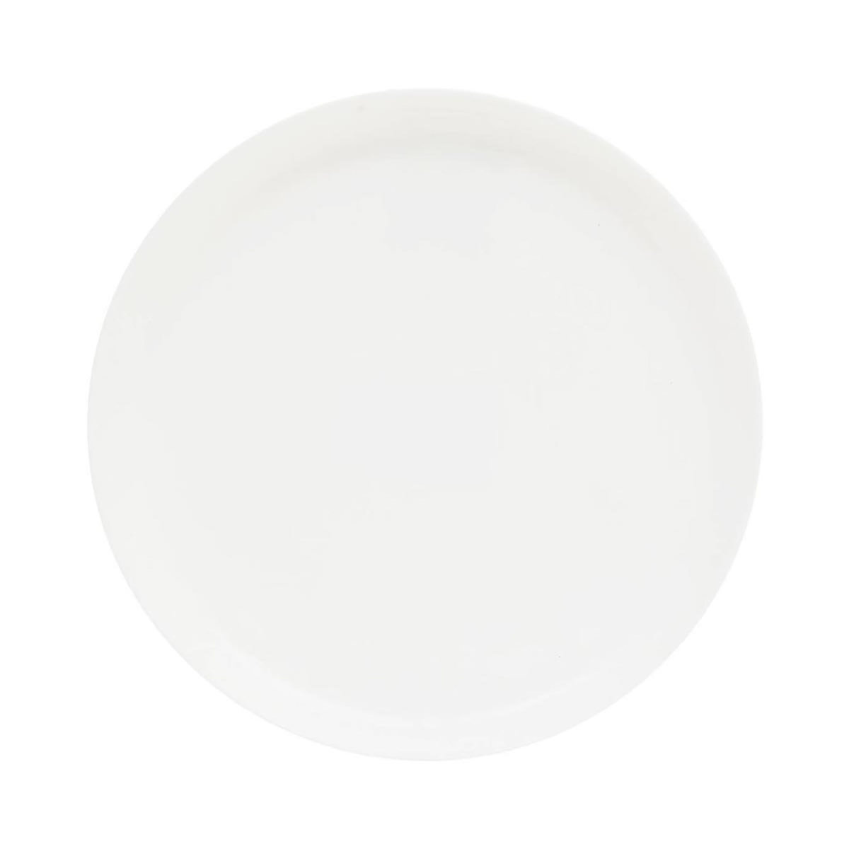 SECRET DE GOURMET Lot 6 Assiettes à Dessert  Mathilde  20cm Blanc