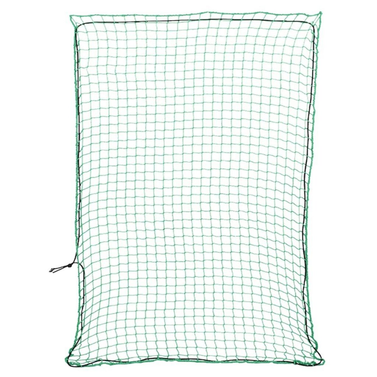 VIDAXL Filet pour remorque avec corde elastique vert 4x3 m PP