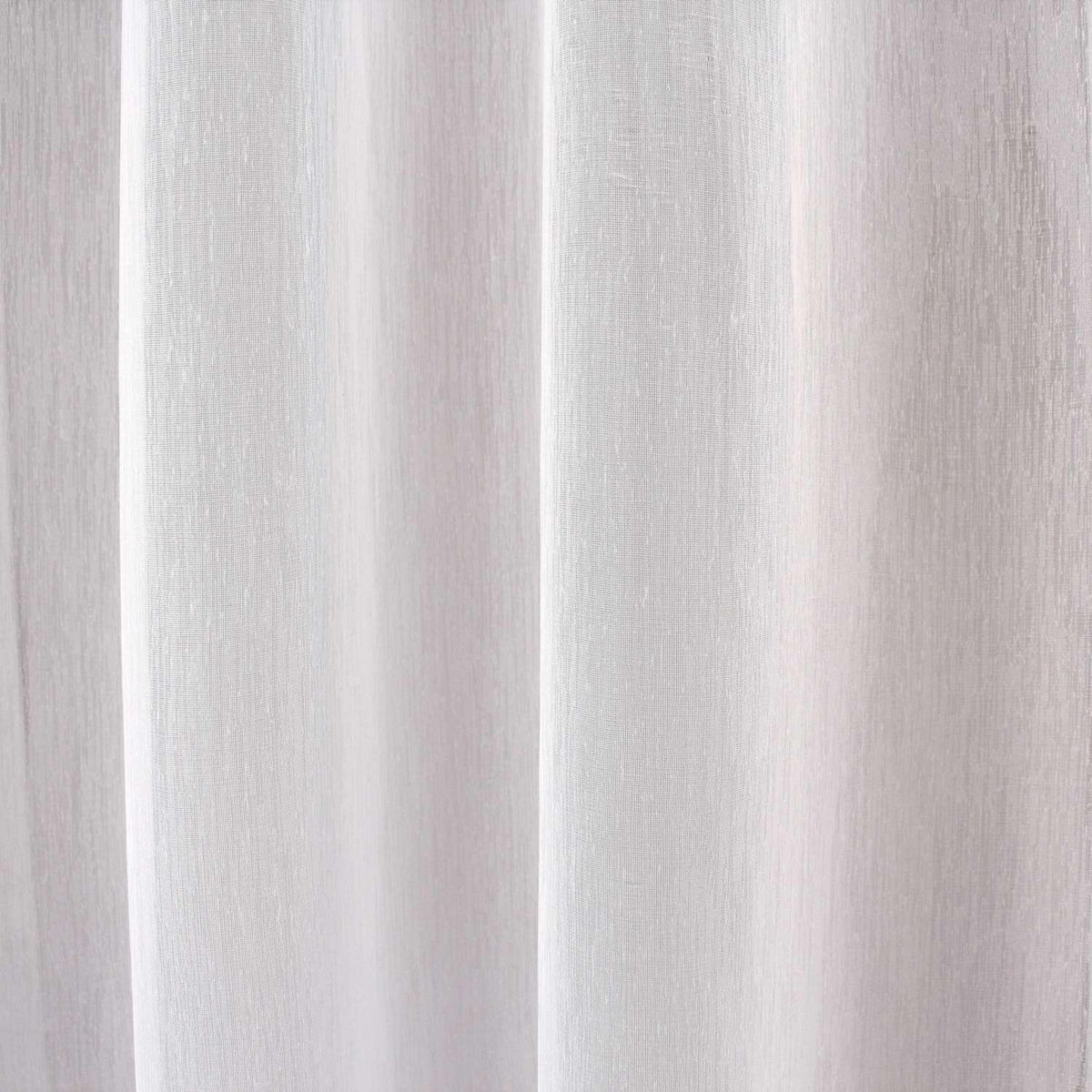 TOILINUX Voilage sablé grande largeur - 240 x 240 cm - Blanc