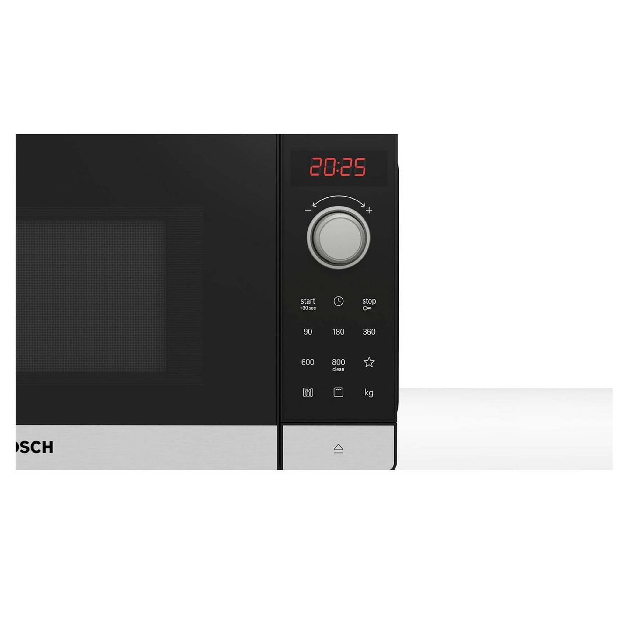 Voir la diapositive 2 : BOSCH Micro-ondes grill 20l 800w inox - fel023ms2