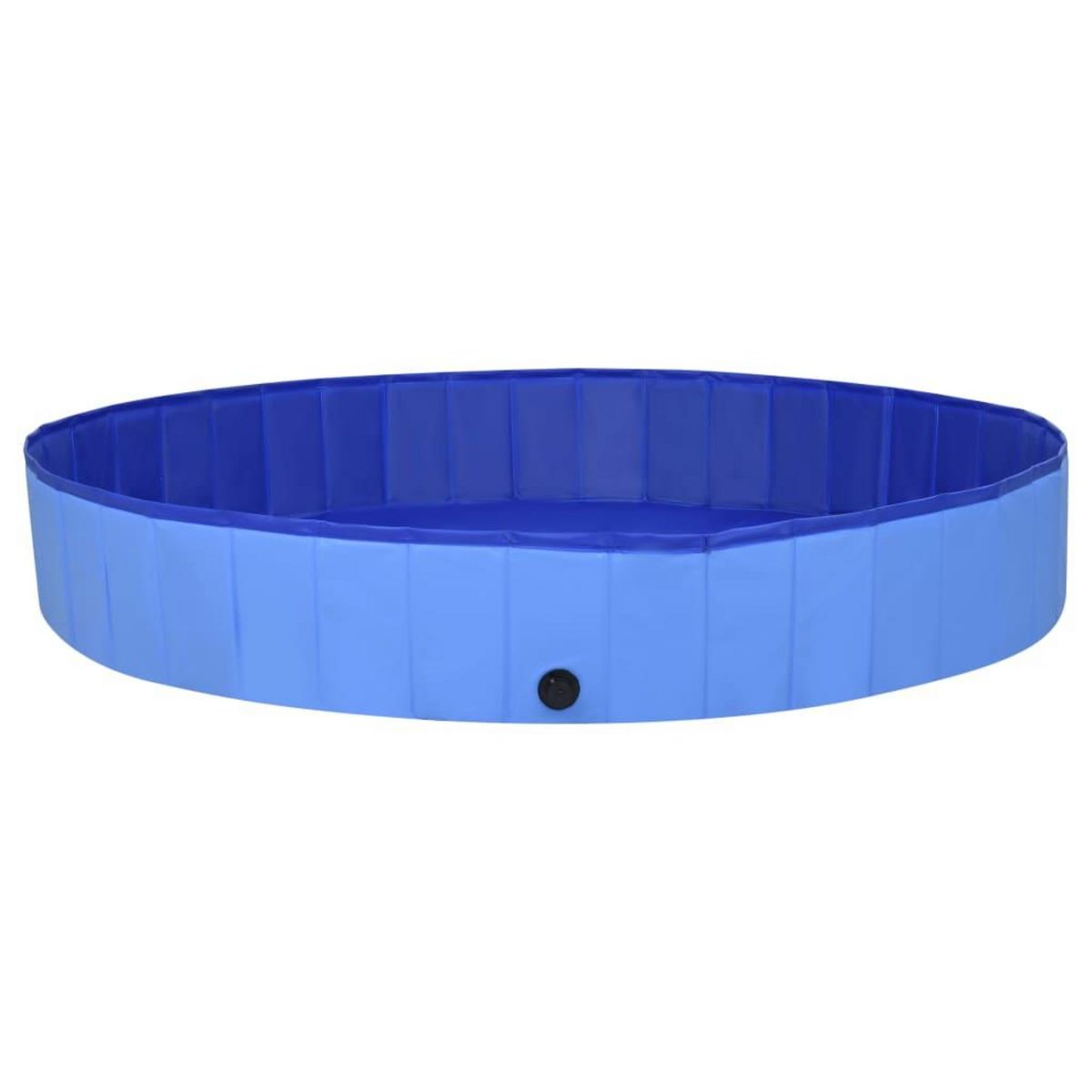 VIDAXL Piscine pliable pour chiens Bleu 200x30 cm PVC